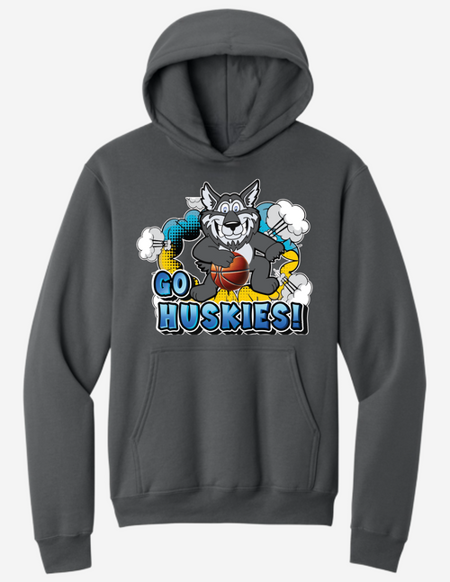 Go Huskies Pullover Hoodie