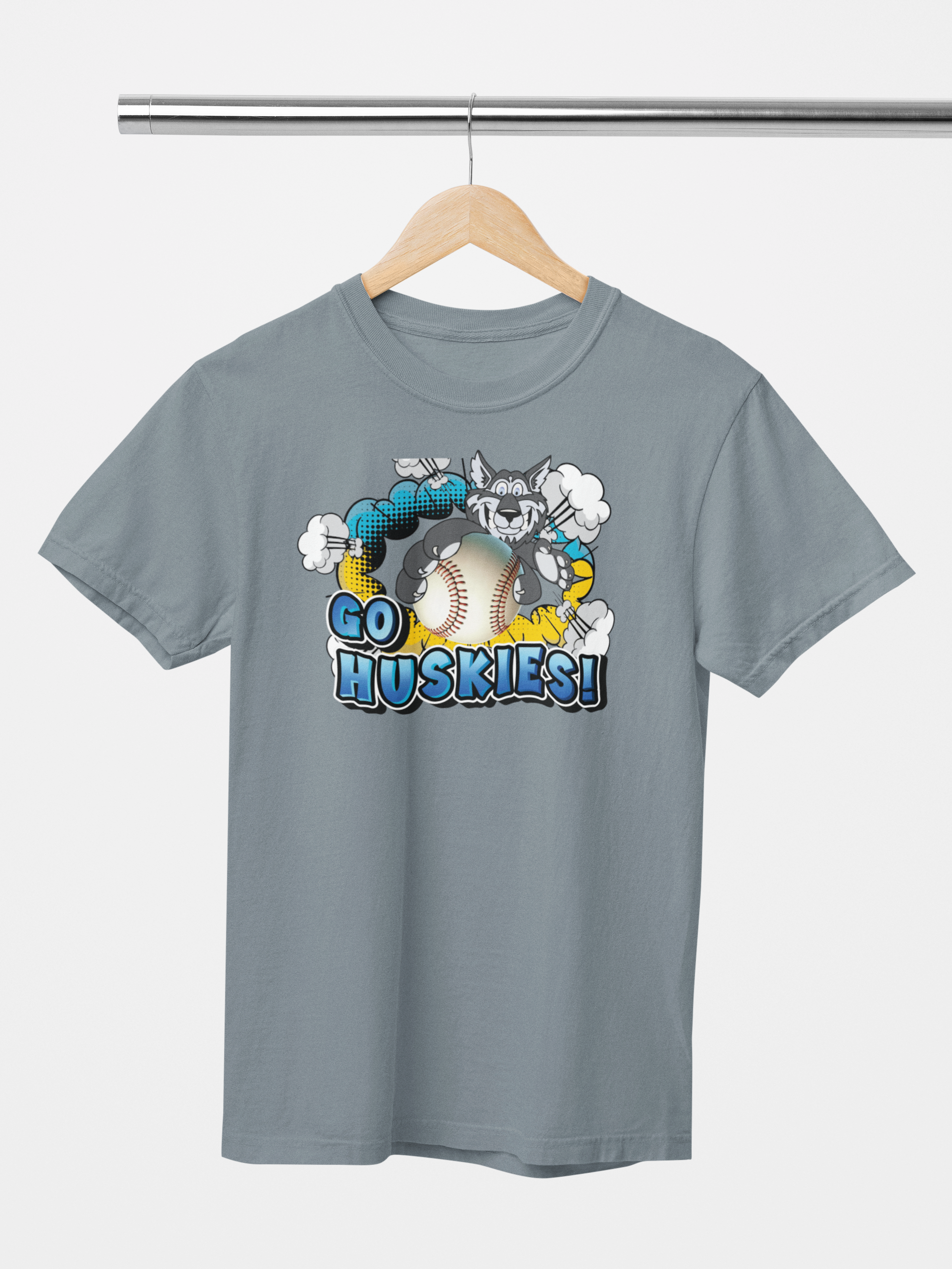 Go Huskies Shortsleeve Unisex T-shirt